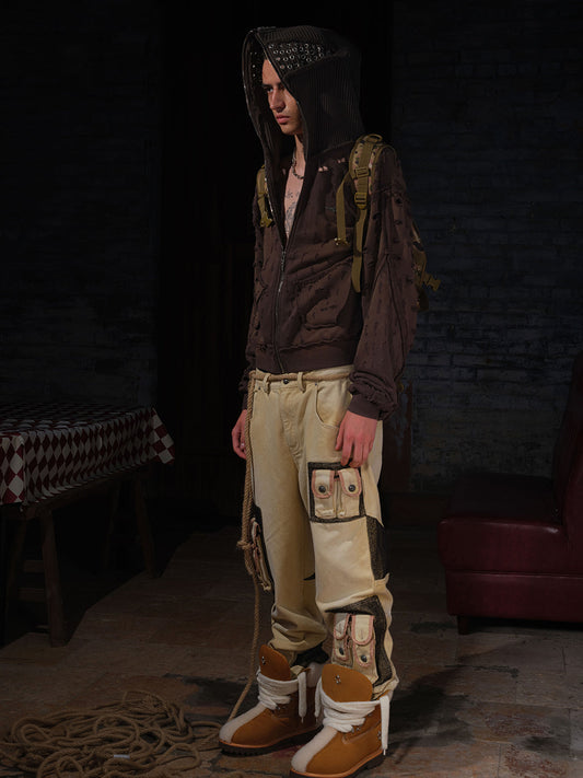 Mohawk Shearling-Lined Work Boots