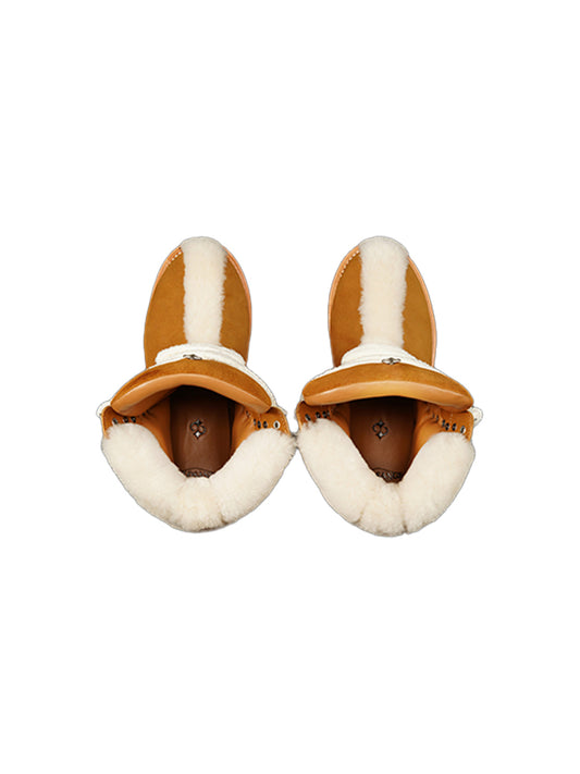 Mohawk Shearling-Lined Work Boots