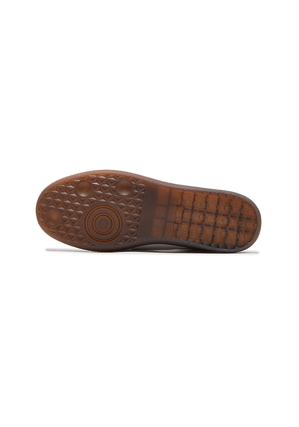 Brown Suede-Panel Gum-Sole Trainers