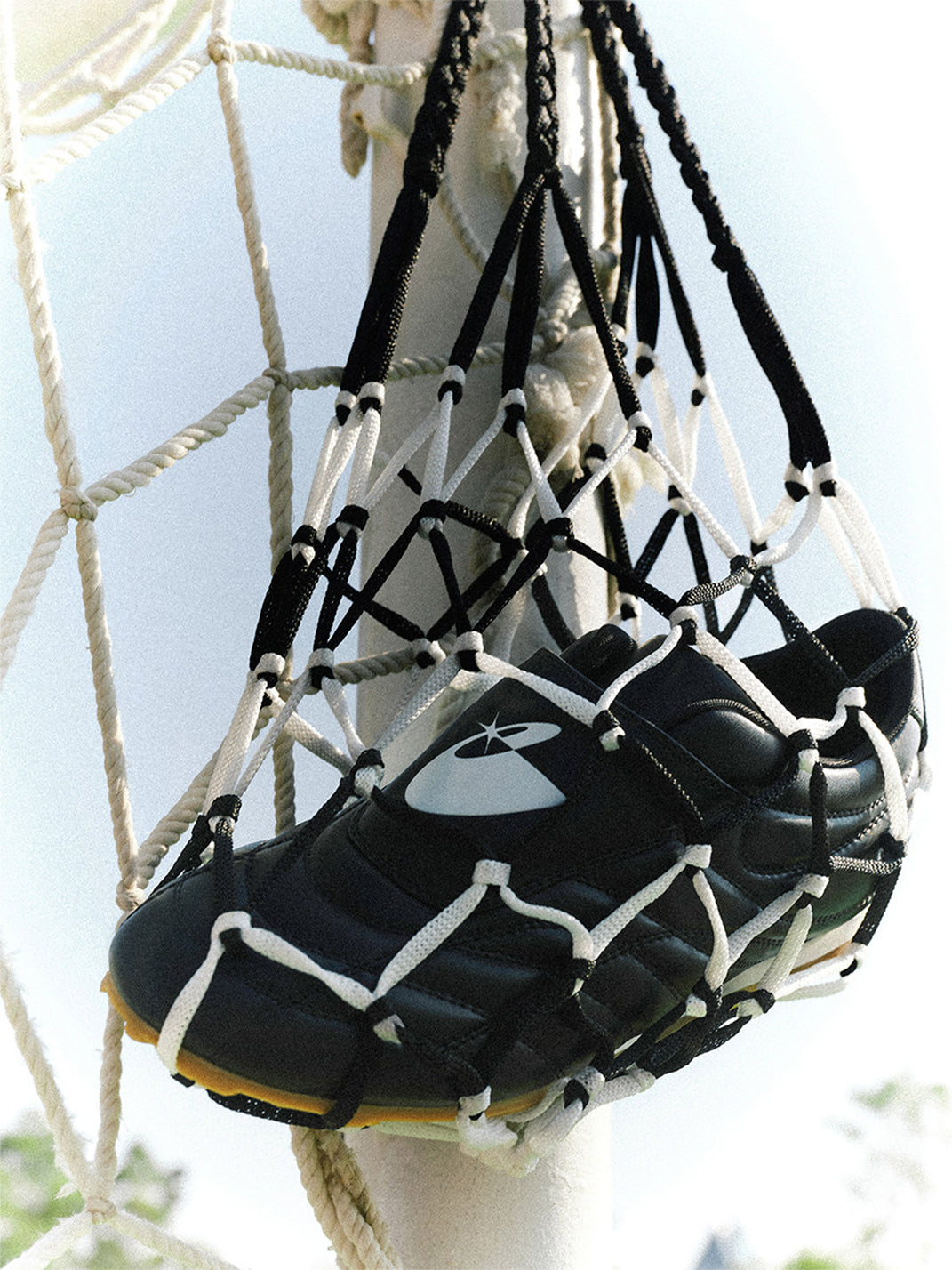 Quilted Leather Soccer Trainer Sneakers