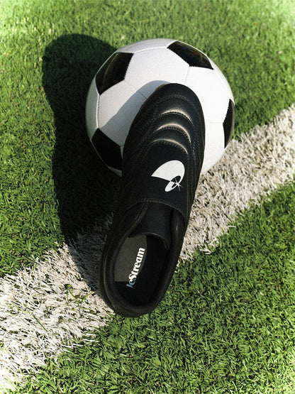 Quilted Leather Soccer Trainer Sneakers