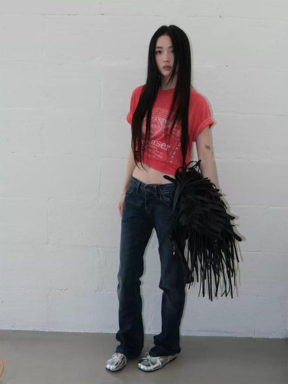 Bow-Strap Tabi-Toe Slip-On Mules