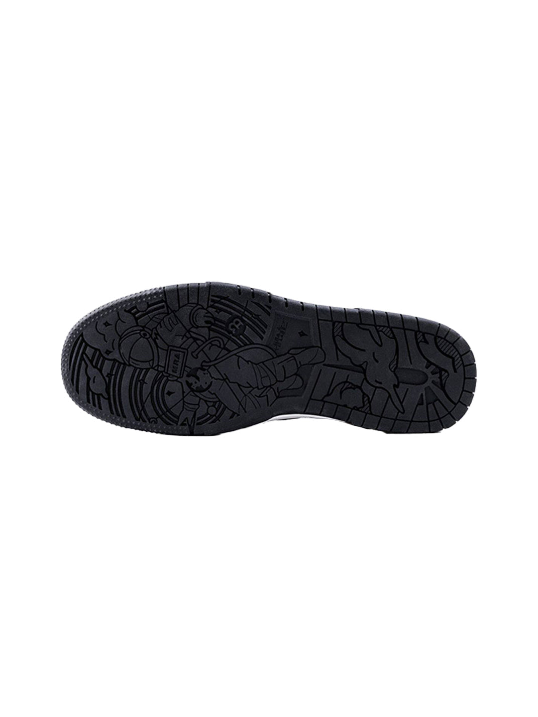 Brocade Bird-Panel Embroidered Court Sneakers
