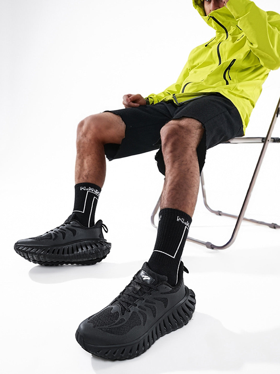 Breathable Colorblock Running Sneakers