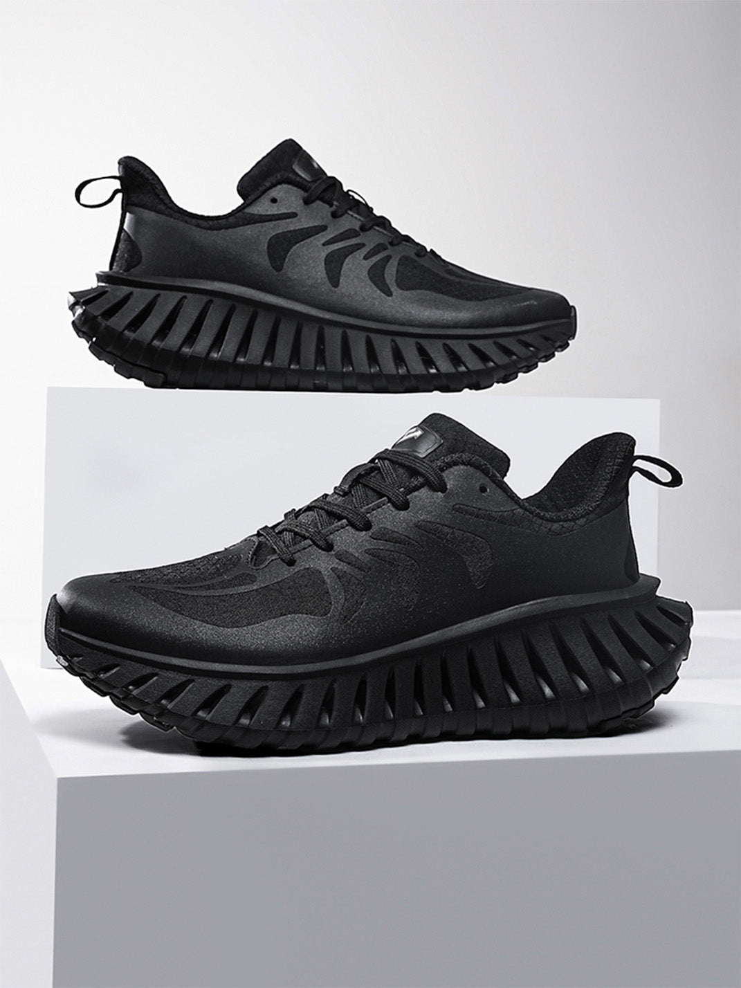 Breathable Colorblock Running Sneakers