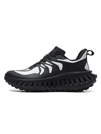 Breathable Colorblock Running Sneakers