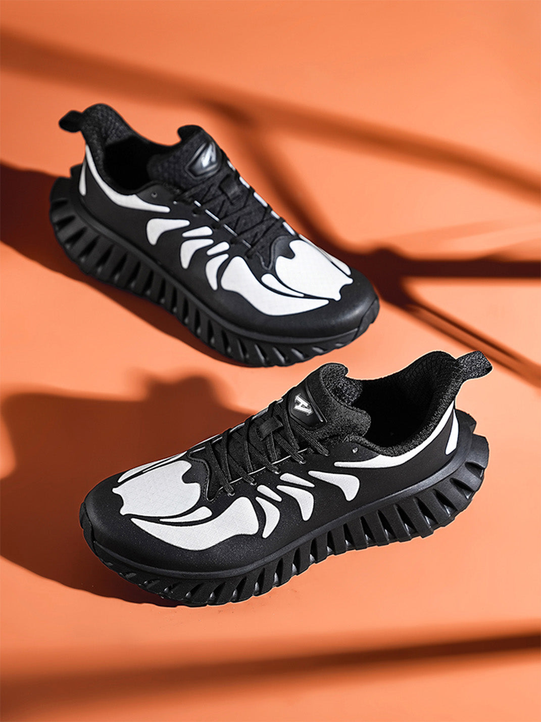 Breathable Colorblock Running Sneakers