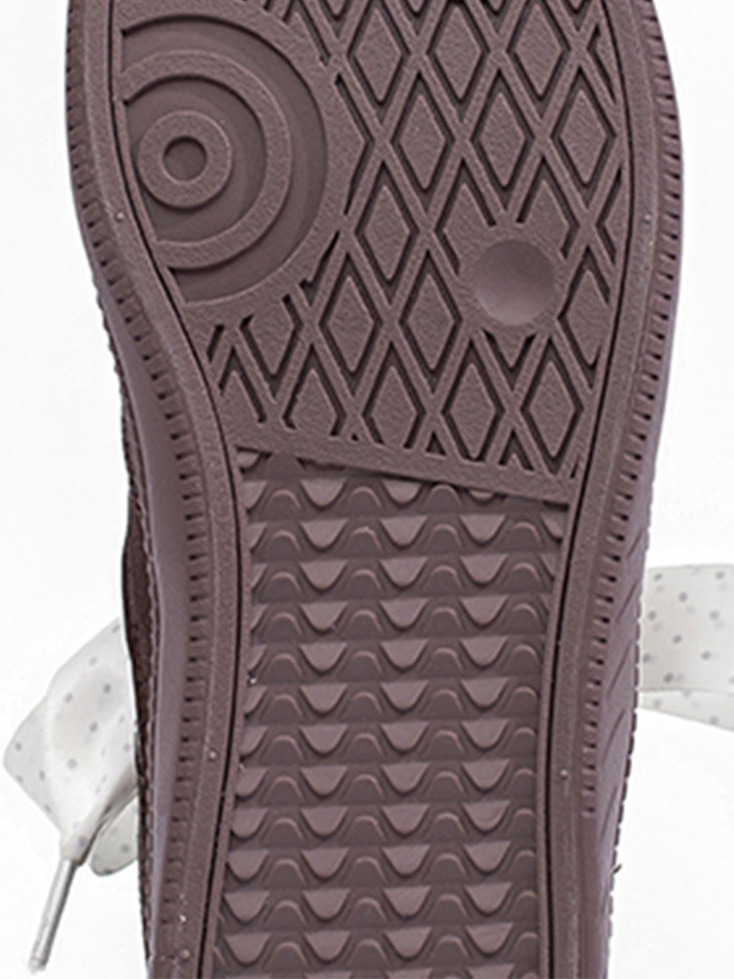 Polka-Dot Ribbon Low-Top Skate Sneakers