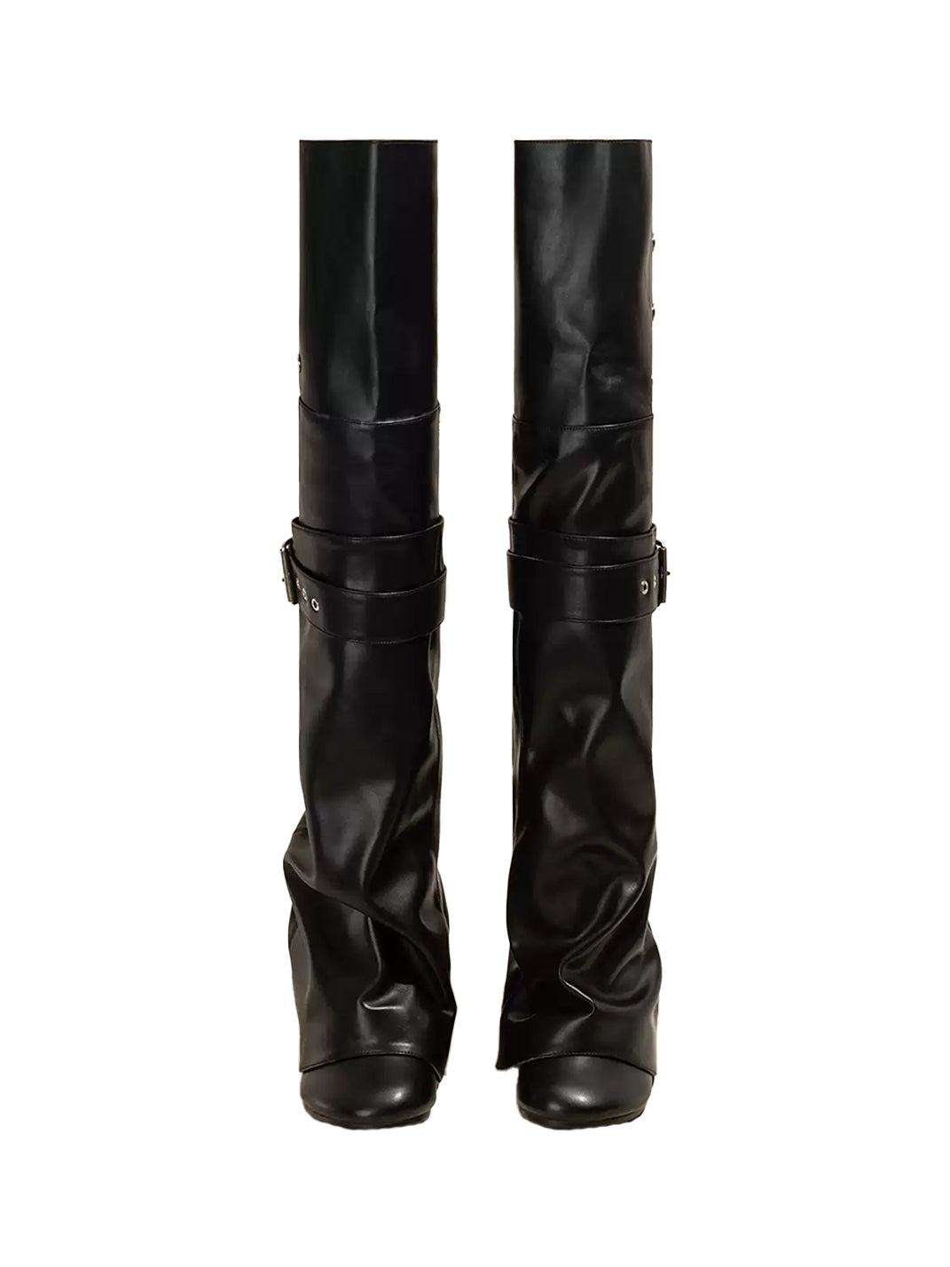 Convertible Foldover Over-the-Knee Boots