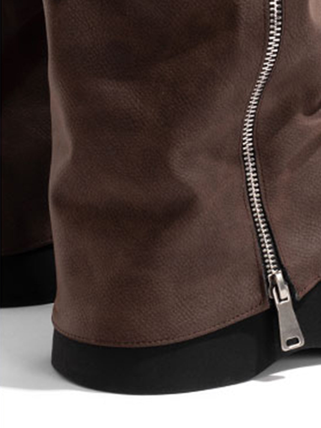 Side-Zip Knee-High Platform Boots