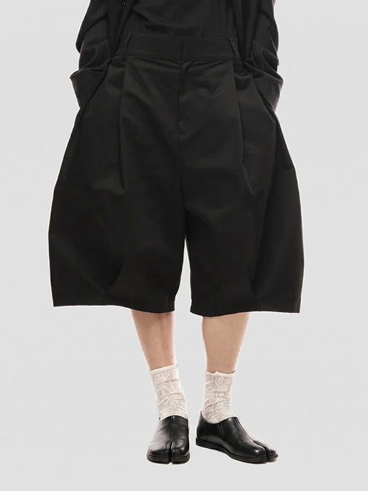 Split-Toe Leather Minimalist Loafers