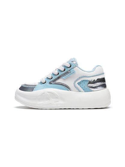 Pastel Breathable Platform Runner Sneakers