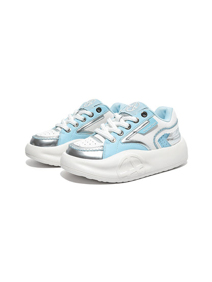 Pastel Breathable Platform Runner Sneakers
