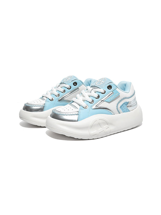 Pastel Breathable Platform Runner Sneakers