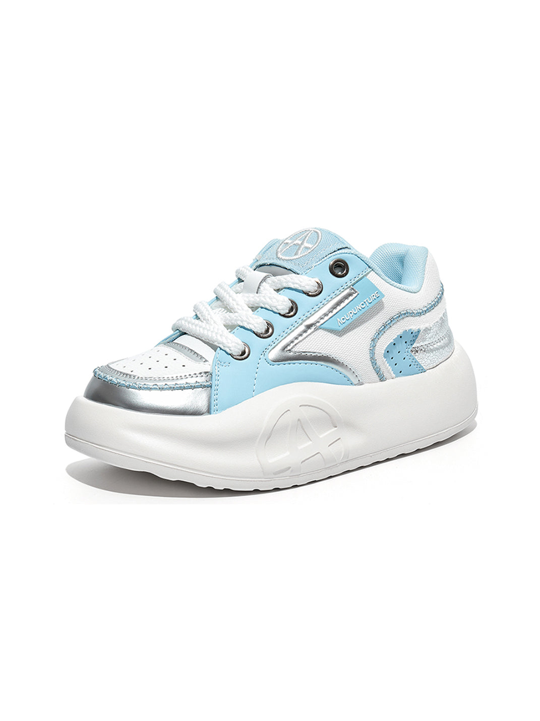 Pastel Breathable Platform Runner Sneakers