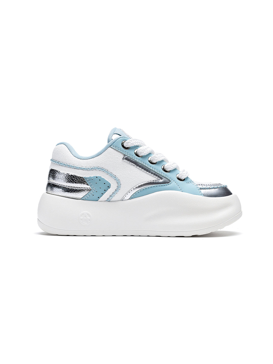 Pastel Breathable Platform Runner Sneakers