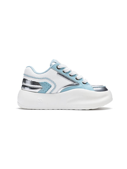 Pastel Breathable Platform Runner Sneakers
