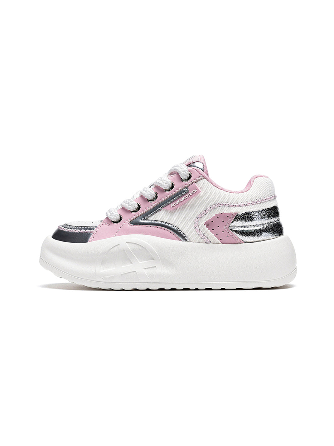 Pastel Breathable Platform Runner Sneakers