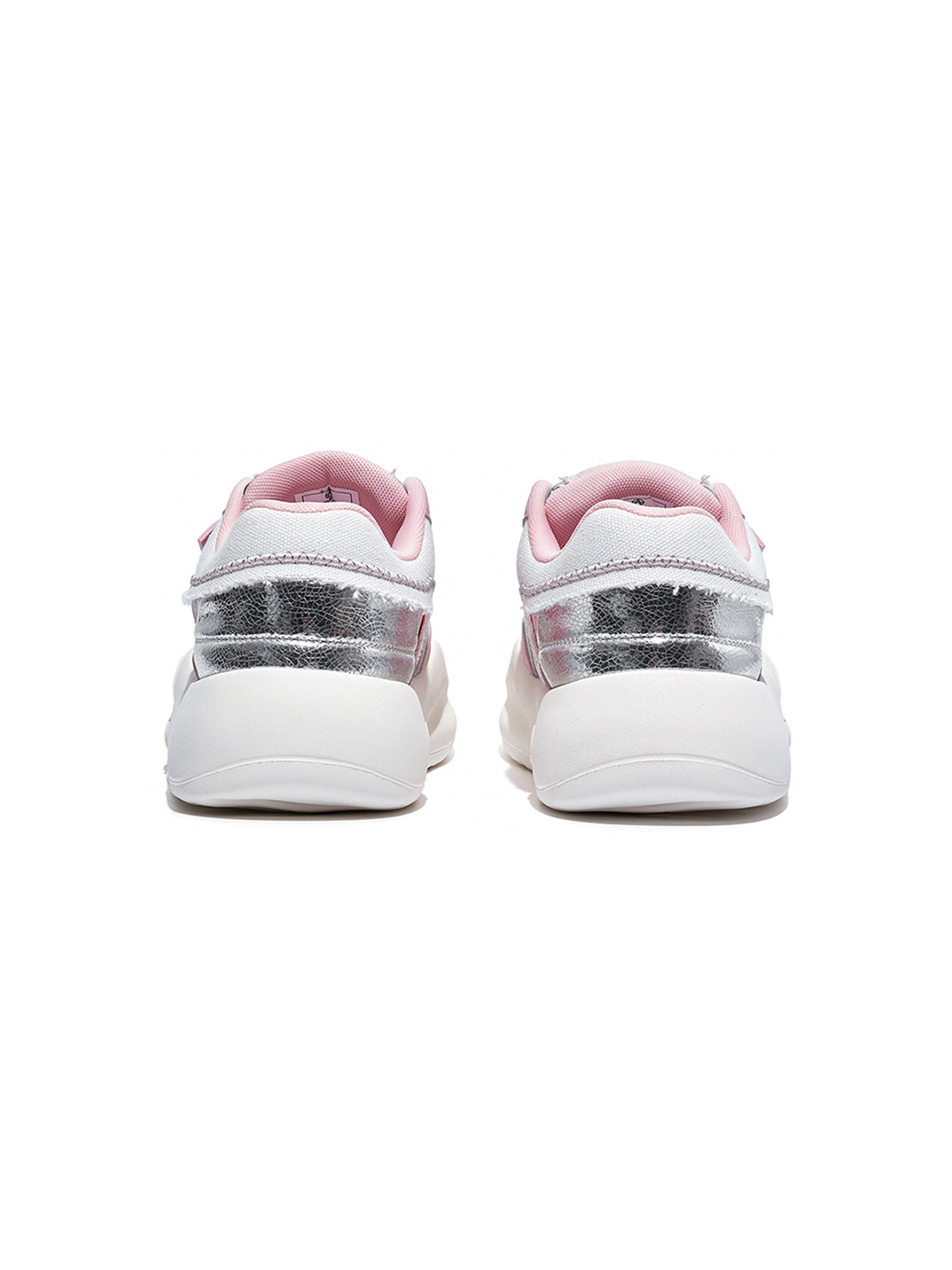 Pastel Breathable Platform Runner Sneakers