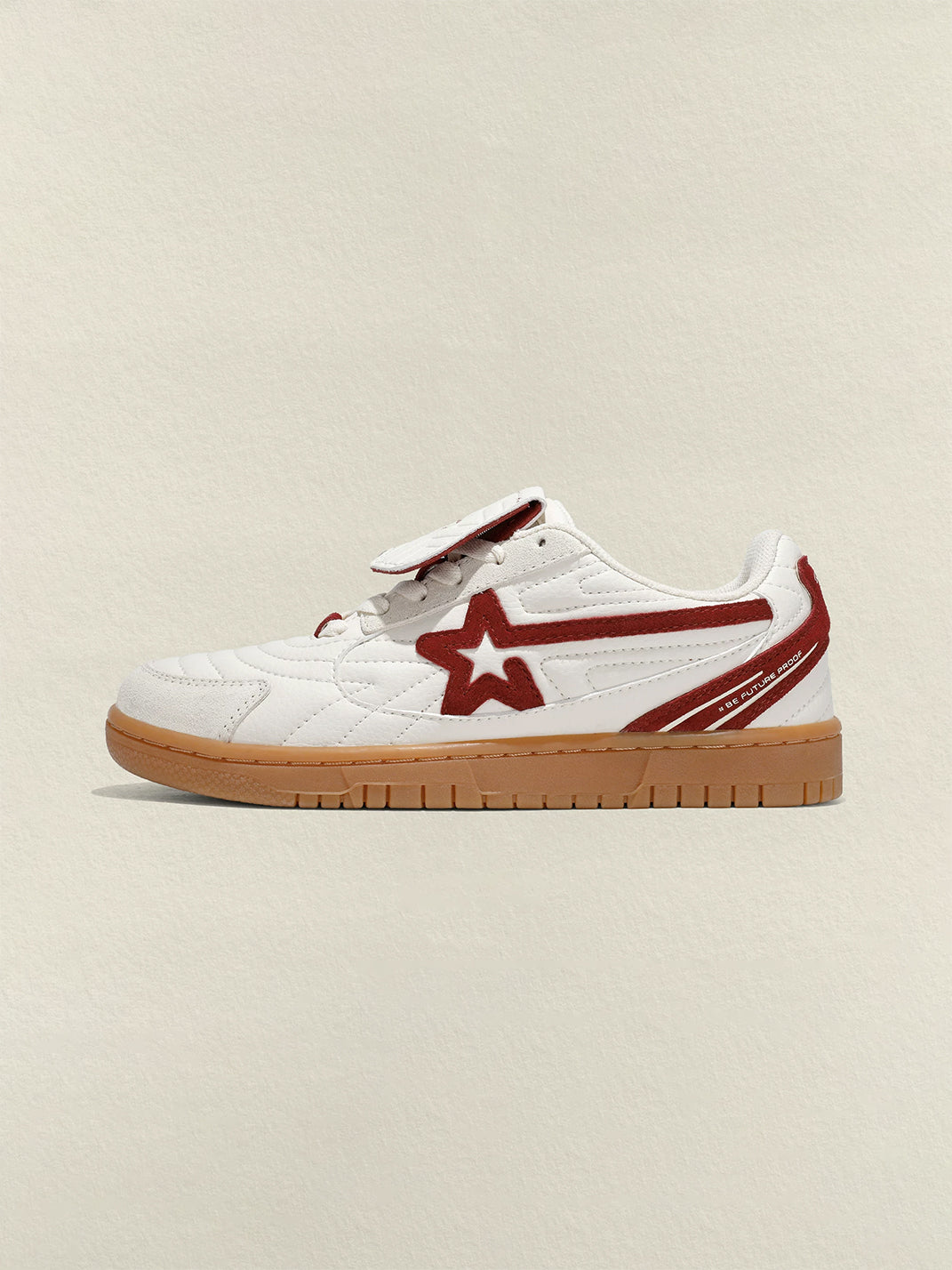 Rice-Red Star-Panel Retro Trainers