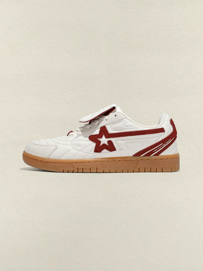 Rice-Red Star-Panel Retro Trainers