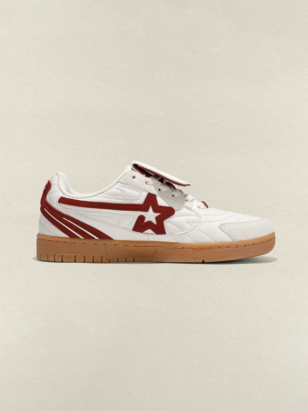 Rice-Red Star-Panel Retro Trainers