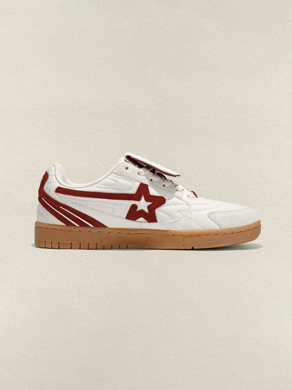Rice-Red Star-Panel Retro Trainers