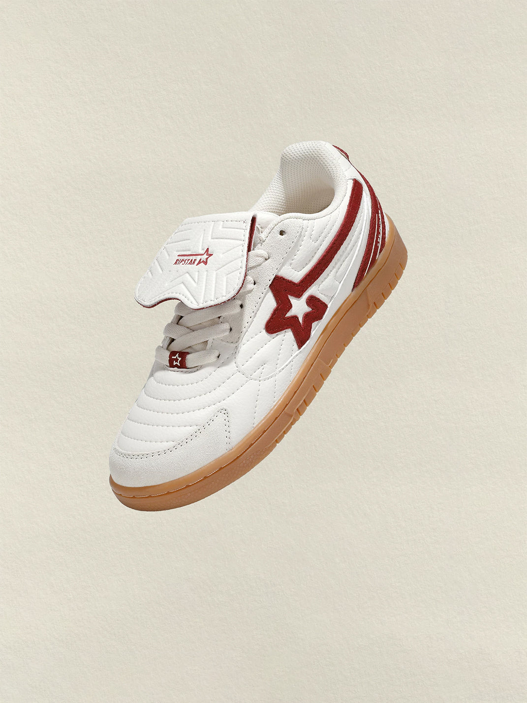 Rice-Red Star-Panel Retro Trainers