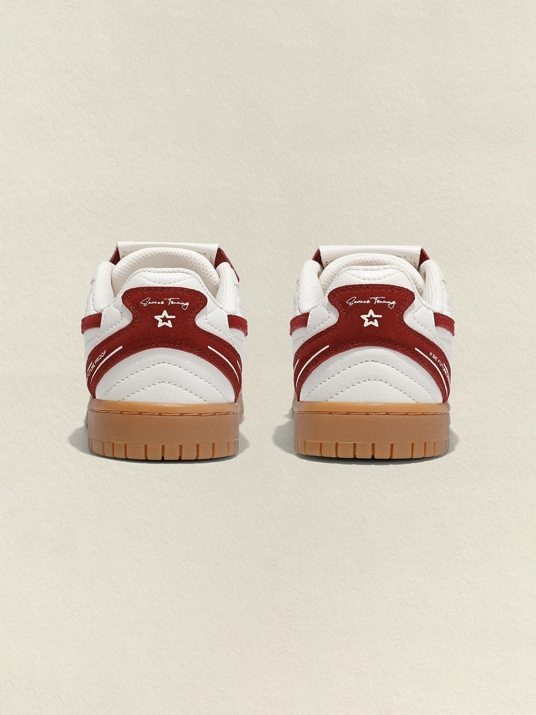 Rice-Red Star-Panel Retro Trainers