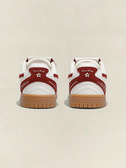 Rice-Red Star-Panel Retro Trainers
