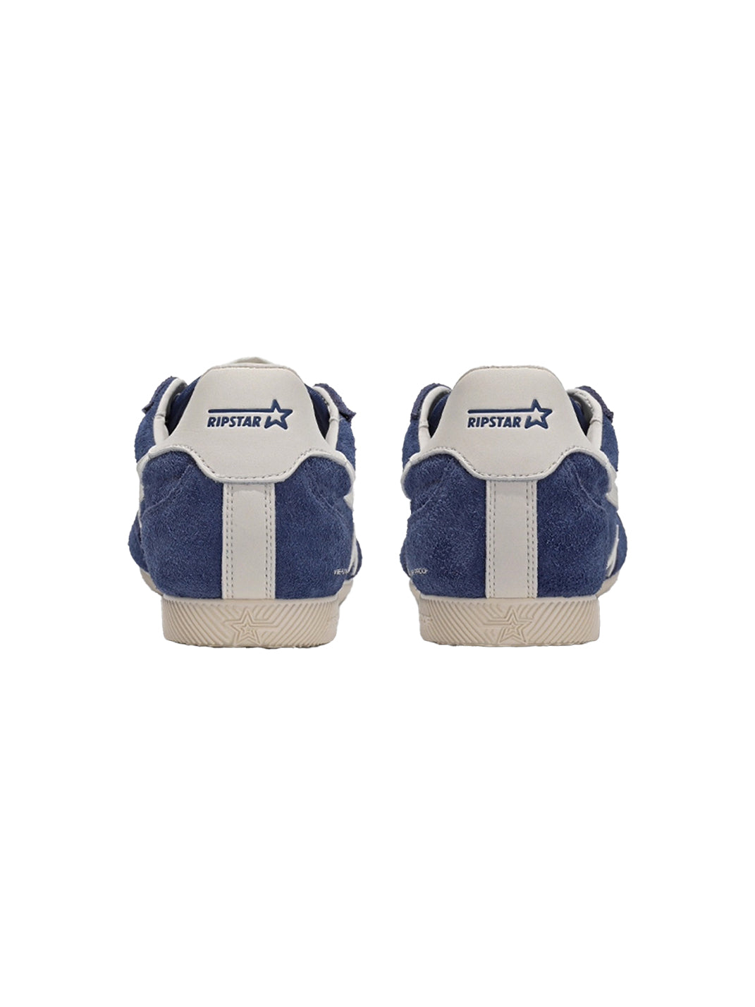 Suede-Panel Low-Profile Retro Trainers