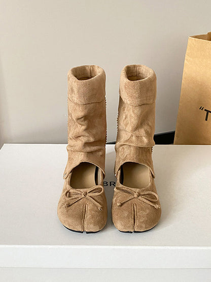 Detachable Tabi Ballet Sandal Boots