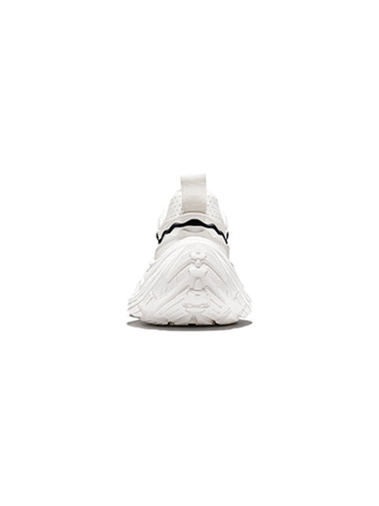 Flux Form Sculpted Leather Sneakers