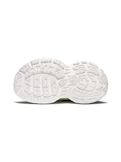 Flux Form Sculpted Leather Sneakers