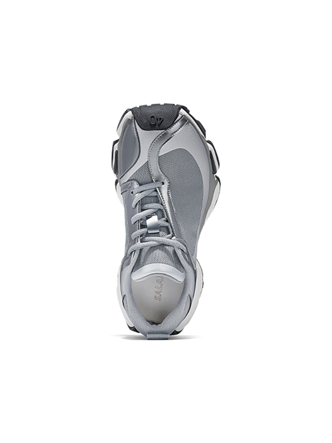 Metallic Split-Toe Technical Runner Sneakers