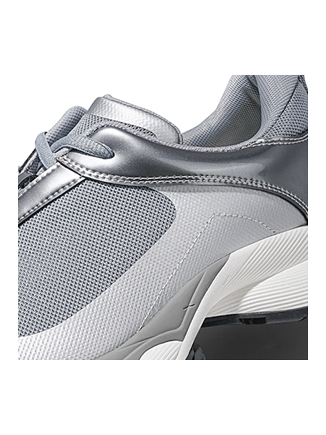 Metallic Split-Toe Technical Runner Sneakers