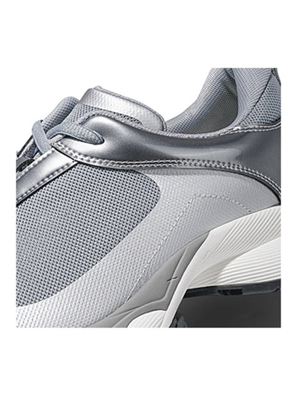 Metallic Split-Toe Technical Runner Sneakers