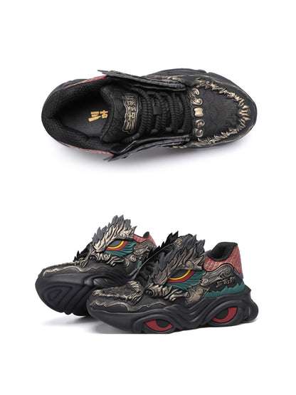 Dragon Crest Chunky Runner Sneakers