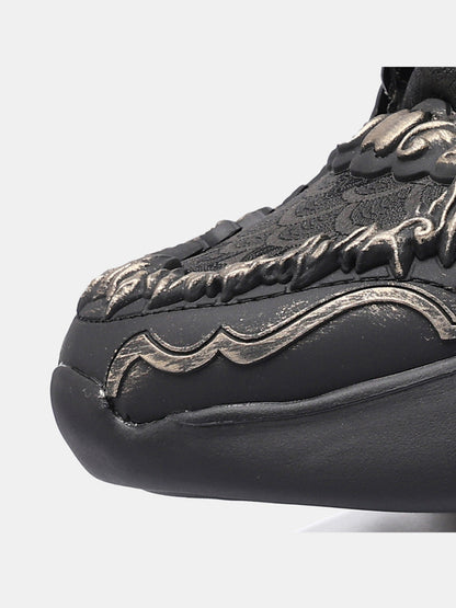 Dragon Crest Chunky Runner Sneakers
