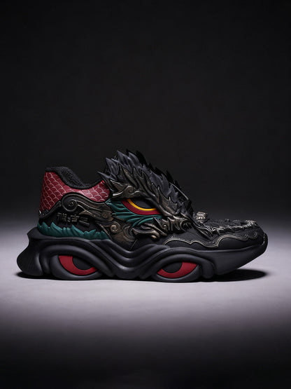 Dragon Crest Chunky Runner Sneakers