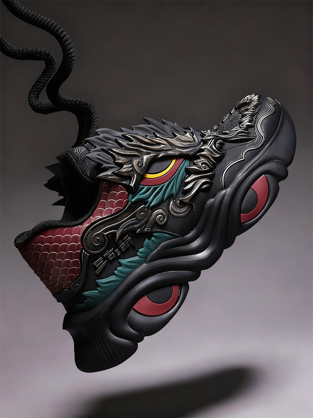 Dragon Crest Chunky Runner Sneakers