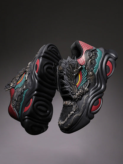 Dragon Crest Chunky Runner Sneakers