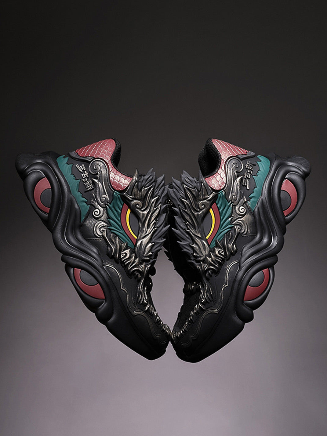 Dragon Crest Chunky Runner Sneakers