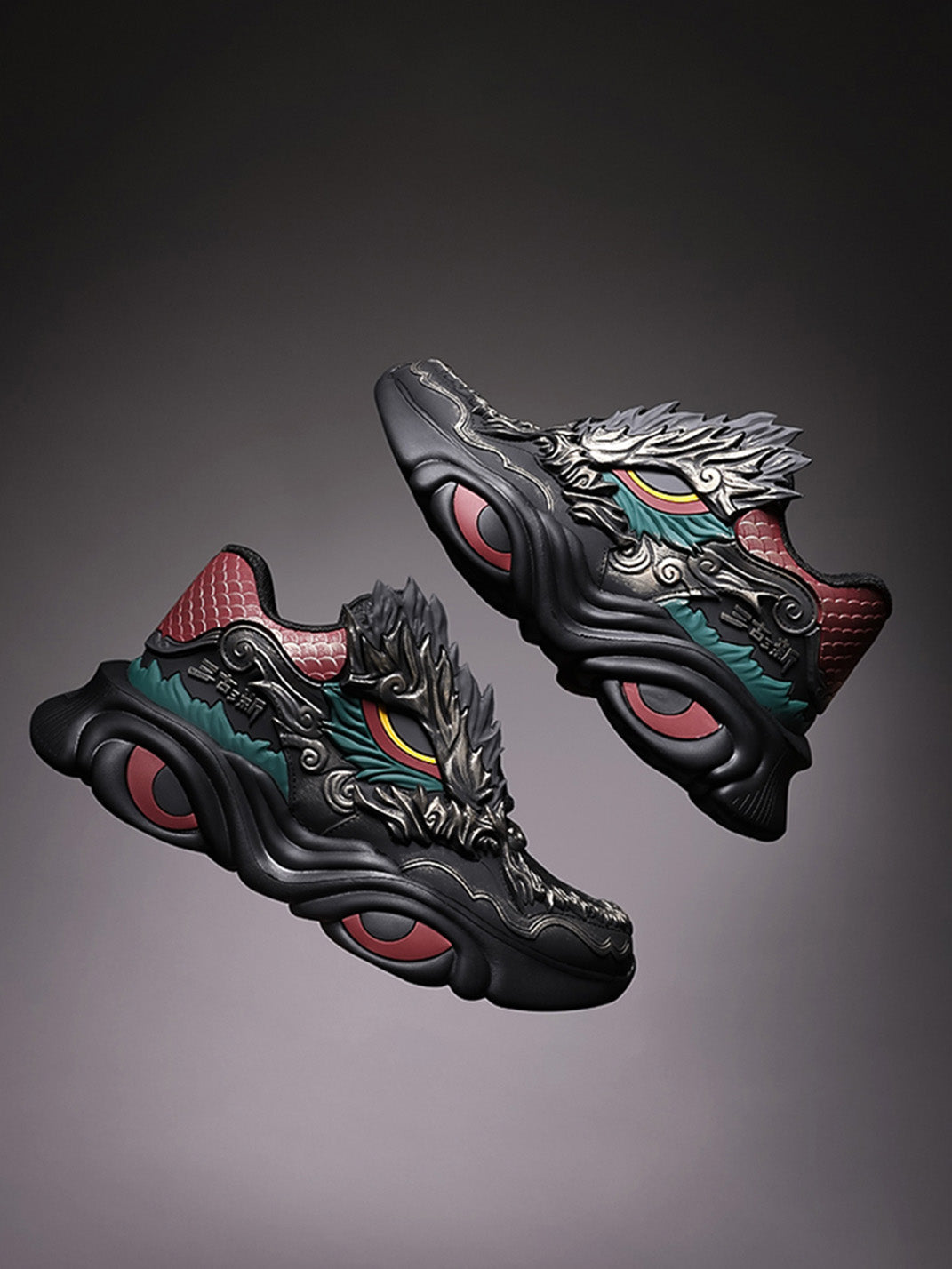 Dragon Crest Chunky Runner Sneakers
