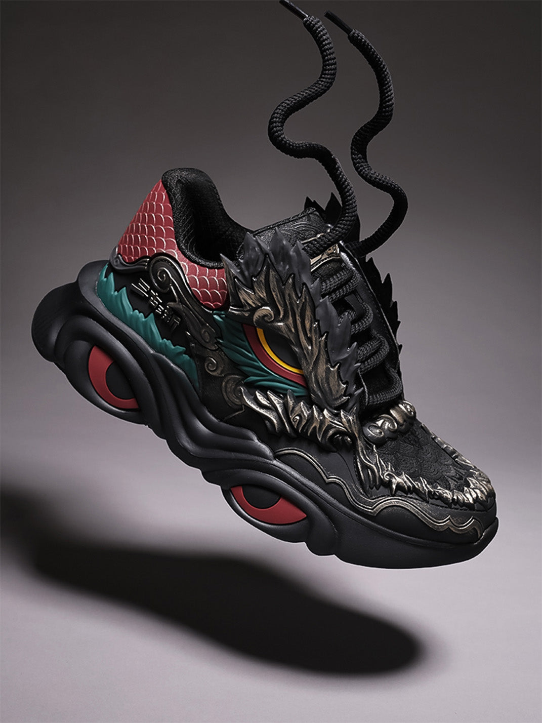 Dragon Crest Chunky Runner Sneakers