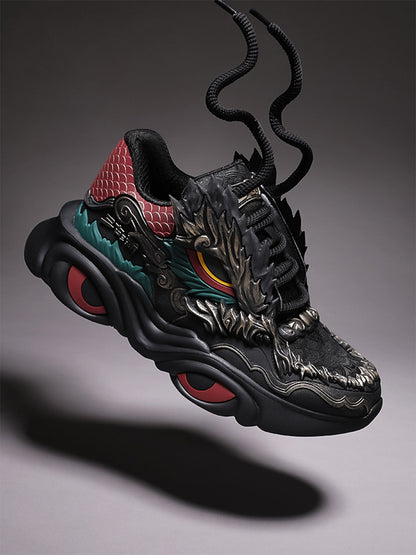 Dragon Crest Chunky Runner Sneakers