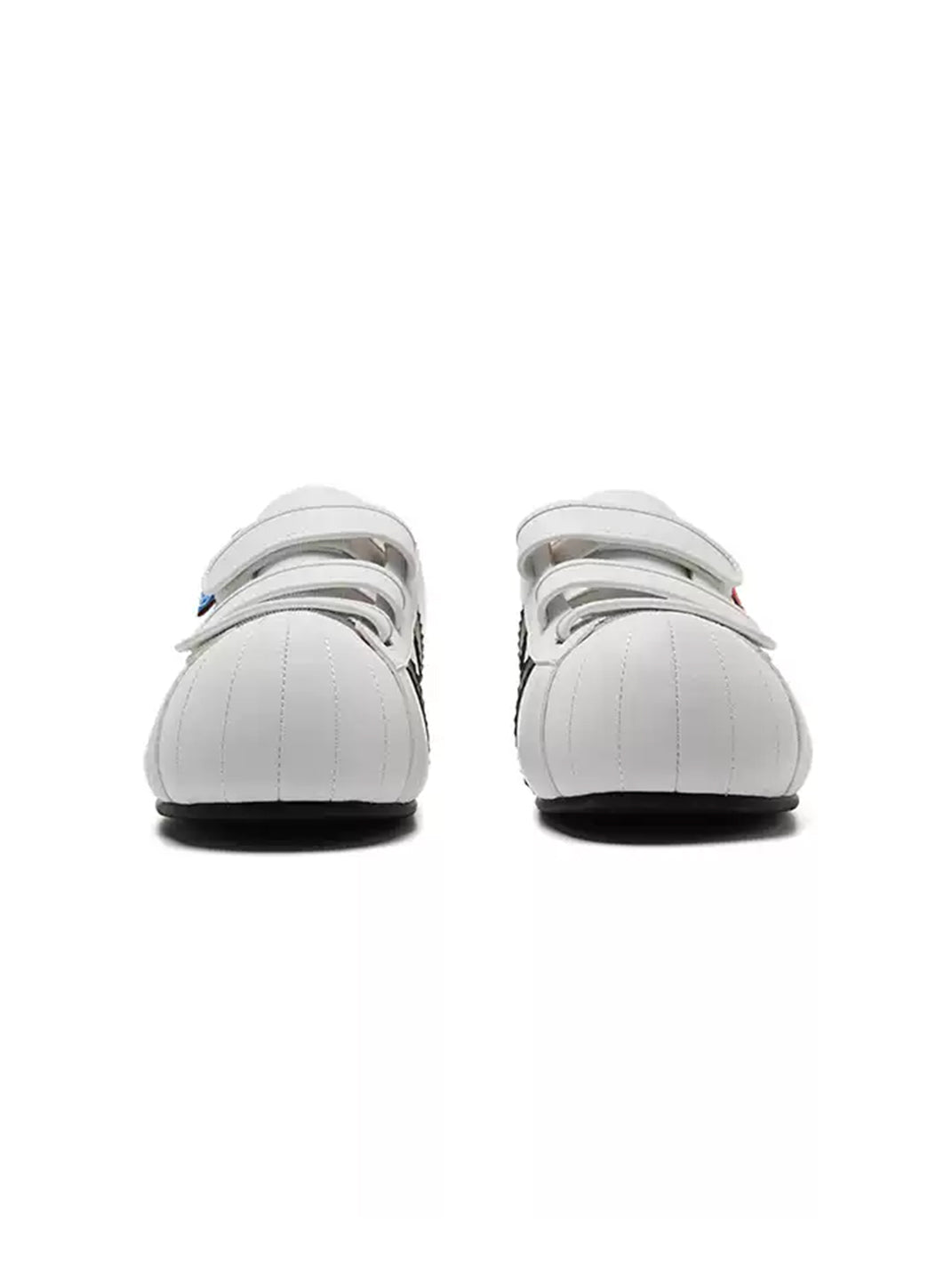 Shell-Toe Strap Sneakers With Hidden Lift