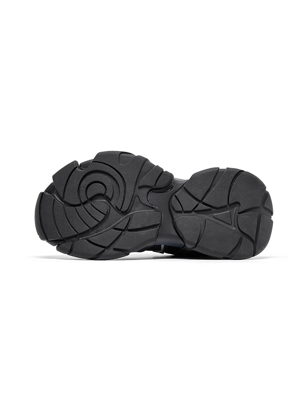 Silver Cage-Panel Platform Sneakers