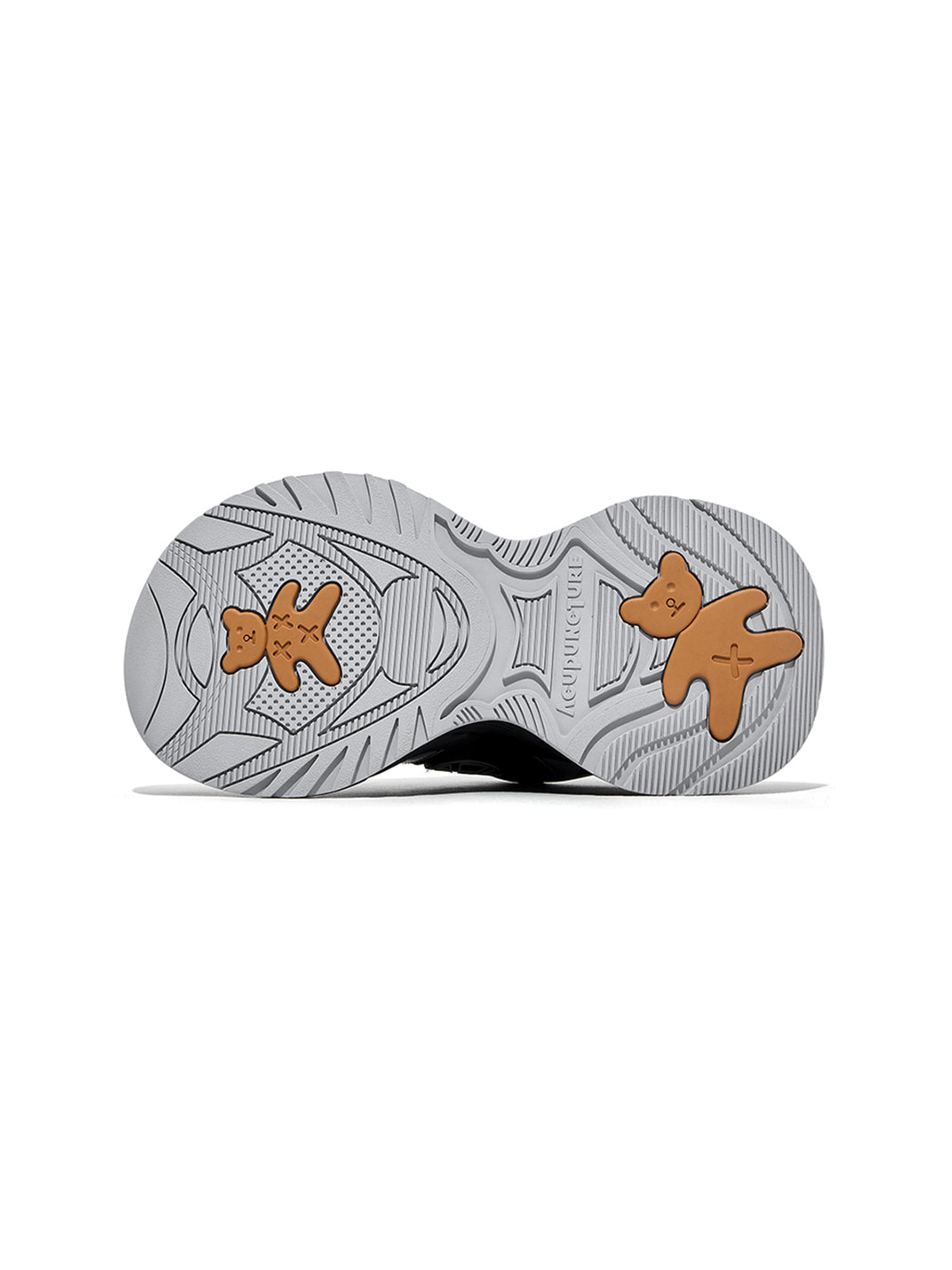 Silver Wave Chunky Dad Sneakers