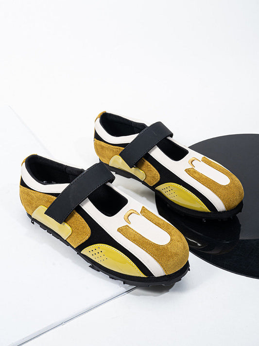 Beaded-Strap Sport Ballet Mary Janes